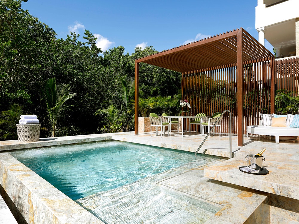 TRS Yucatan hotel private pool