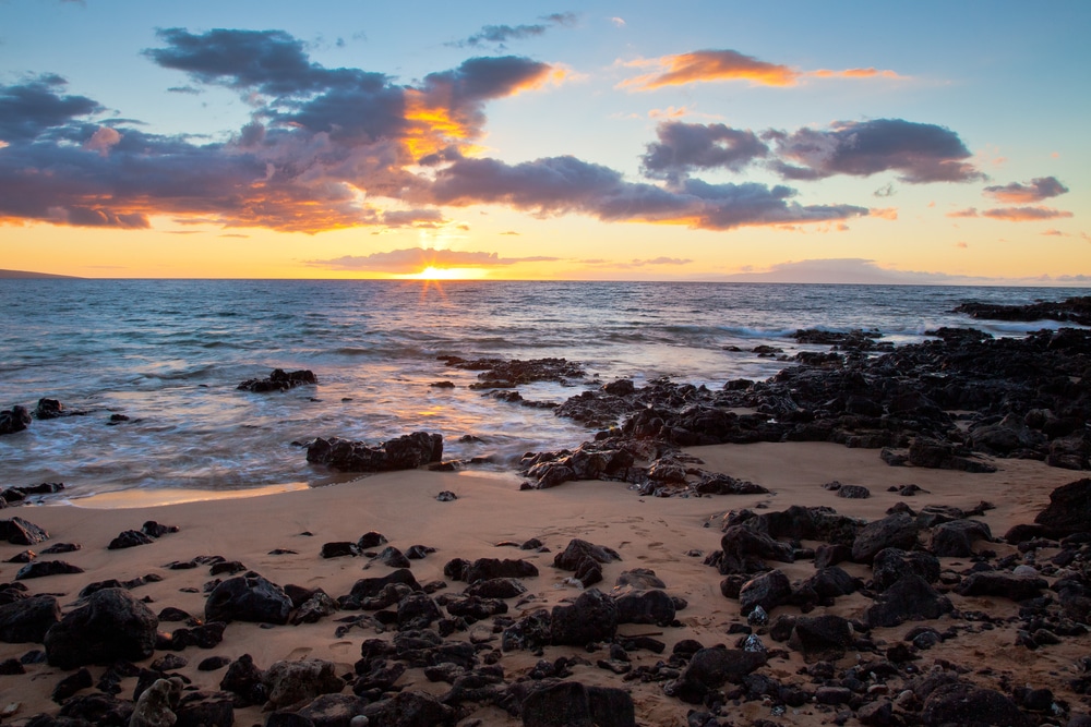 Maui sunset by Rebecca Pfiefer