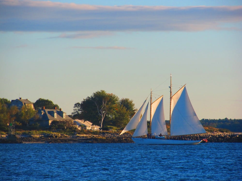 House Island, Casco Bay, Maine by Lorraine Lamont