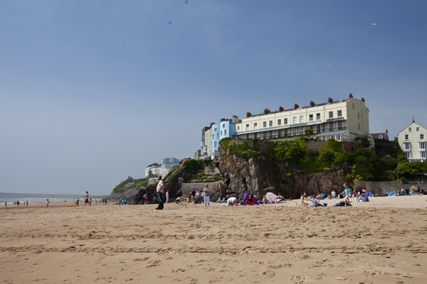 Tenby beach near london olympics gallery scene