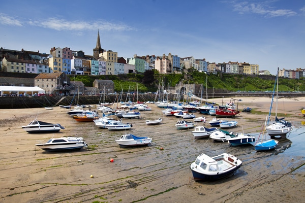 Tenby beach near london olympics gallery boats