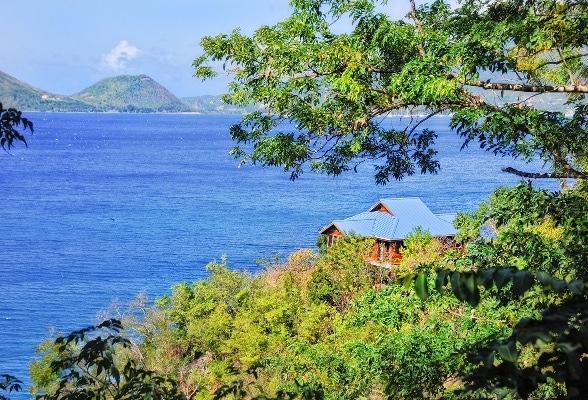 Caribbean Sea from Secret Bay