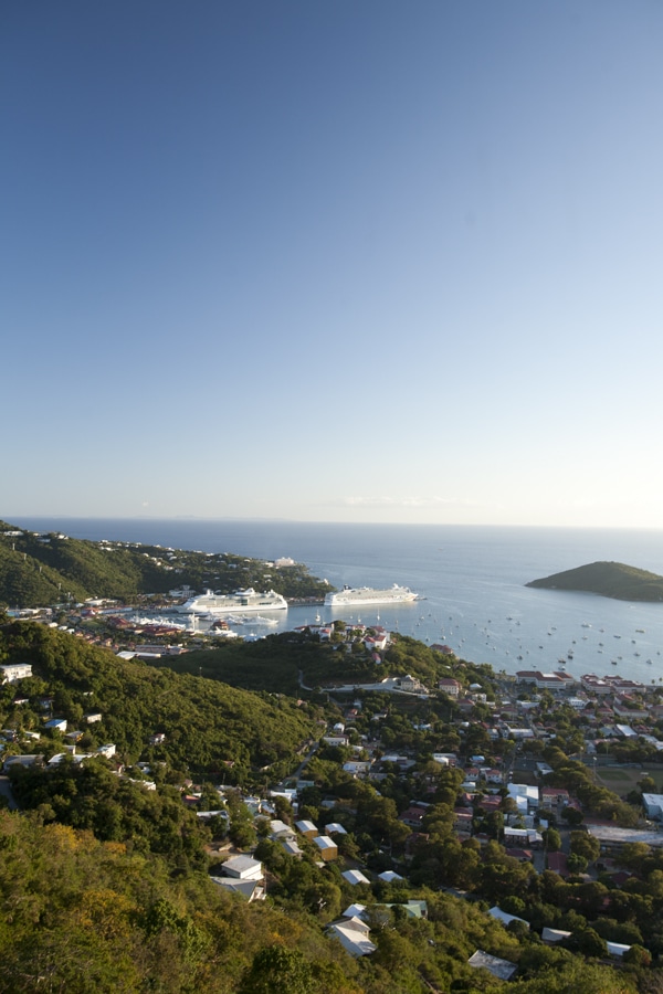 USVI St. Thomas Best Islands to Live On Charlotte Amalie cruise port