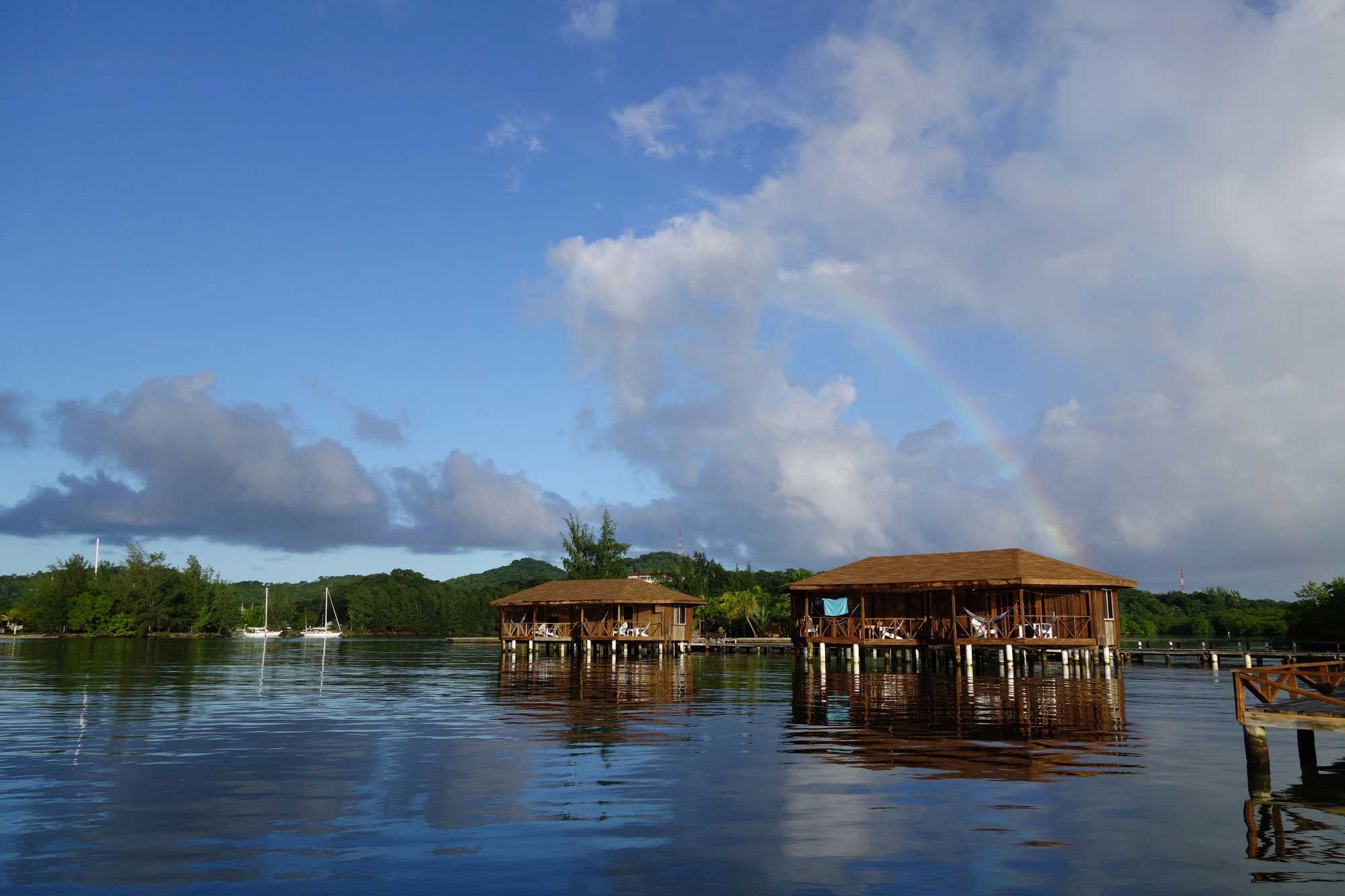 Overwater Bungalow Resorts Outside Tahiti | Honduras | Coco View Resort