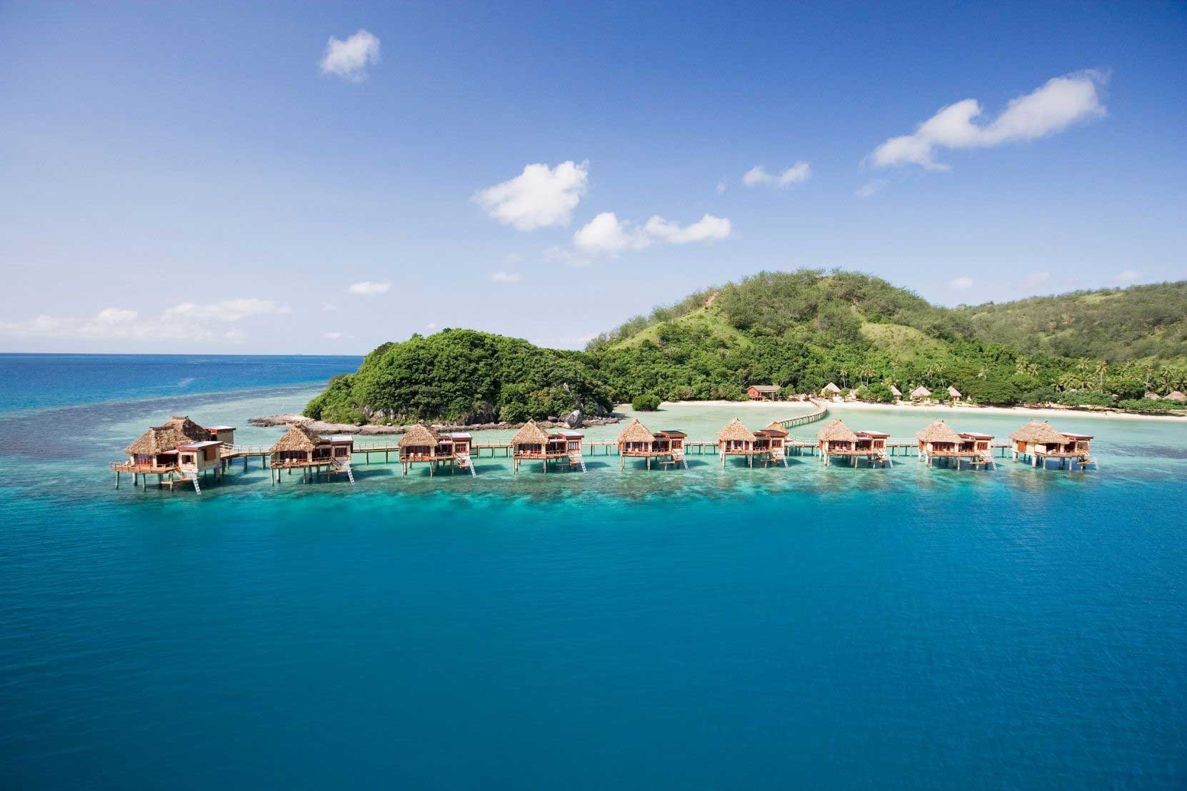 Overwater Bungalow Resorts Outside Tahiti | Fiji | Likuliku Lagoon Resort