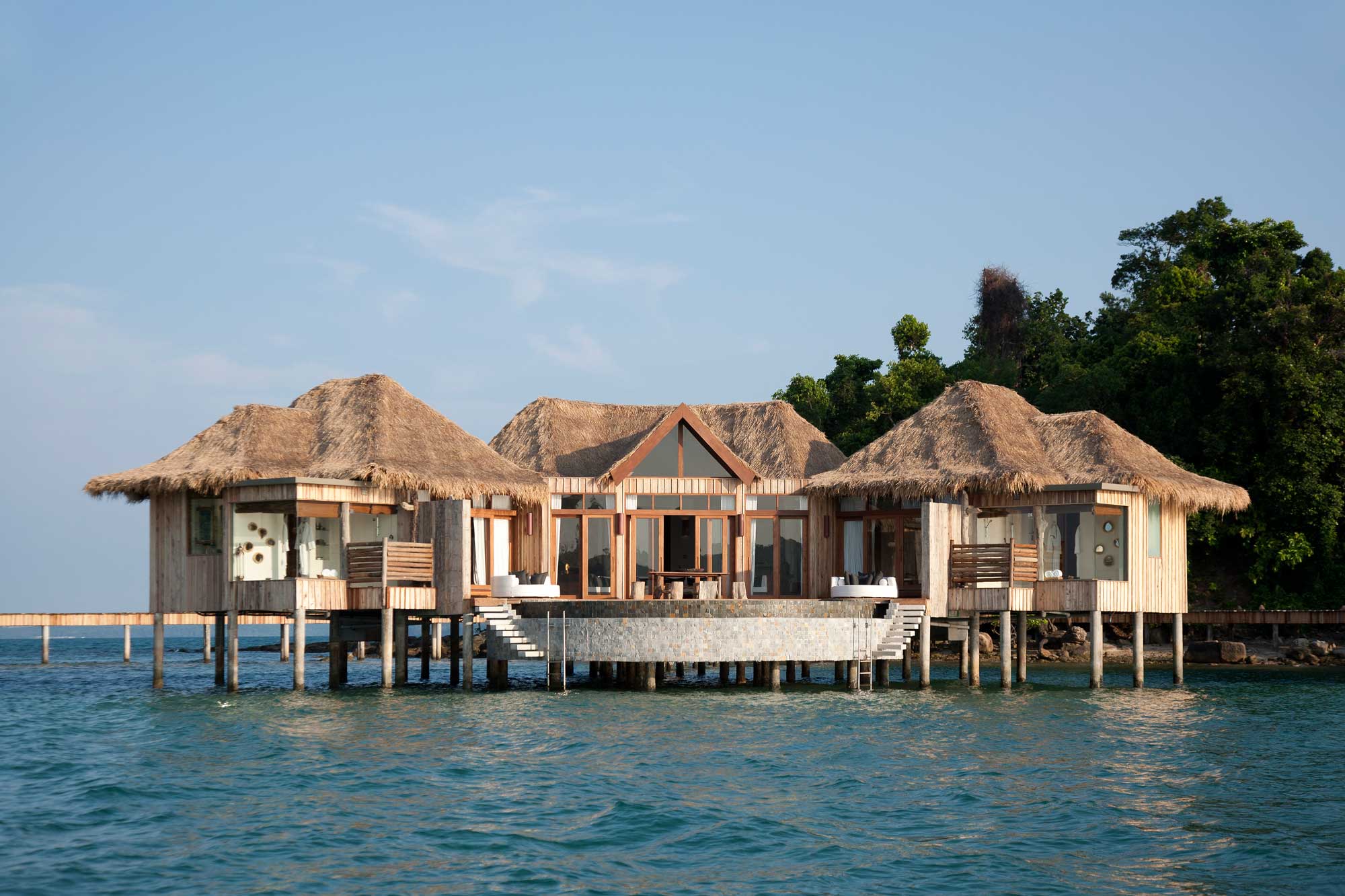 Overwater Bungalow Resorts Outside Tahiti | Cambodia | Song Saa Private Island