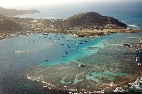 Grenadines: Most recent trip to Petit St. Vincent in 2008