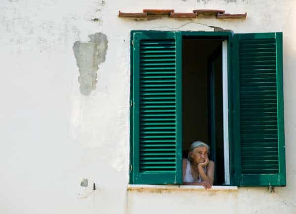 Woman in Capri