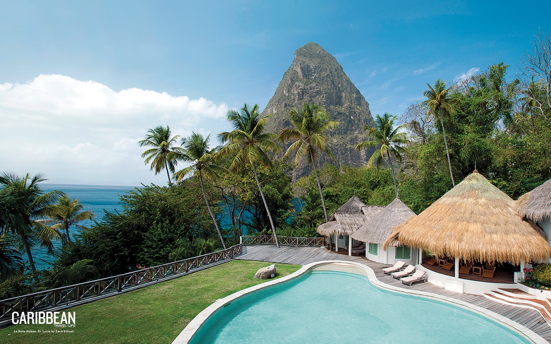 18 desktop wallpaper background caribbean st lucia villa