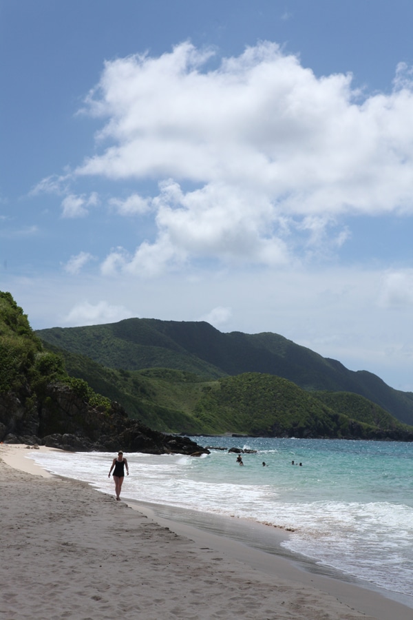 USVI St. Croix Best Islands to Live On Davis Beach stroll