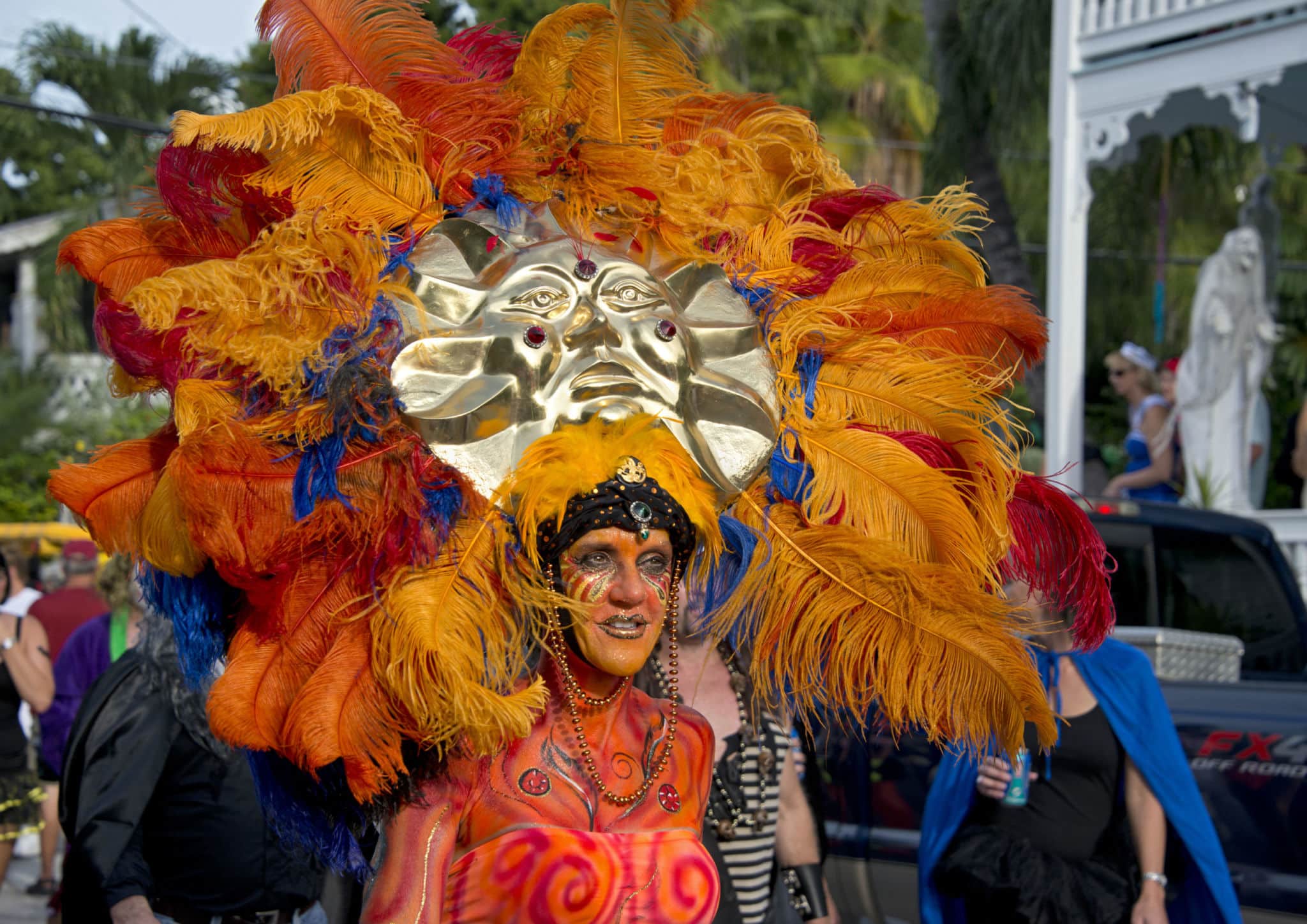 10 most popular body paint costumes for Fantasy Fest in Key West