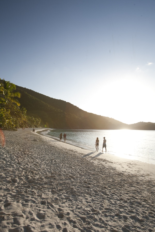 USVI Best Islands to Live On St. John Trunk Bay private beach