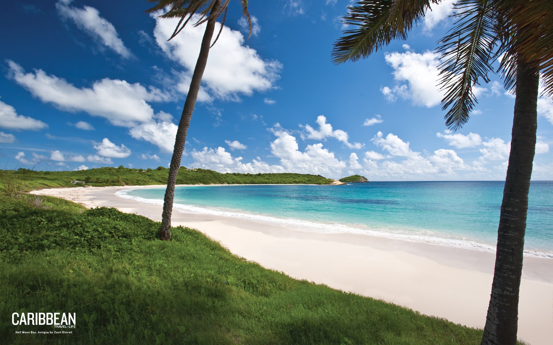 22 desktop wallpaper background caribbean beach antigua half moon