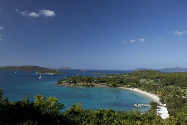 USVI St. John Best Islands to Live On Caneel Bay beach