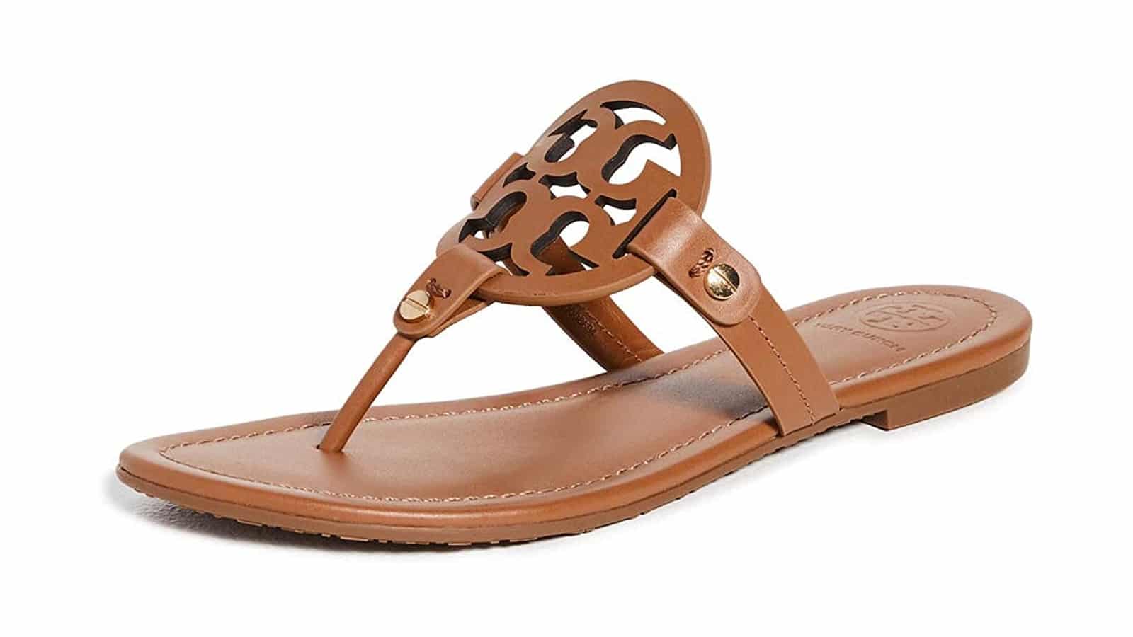 Tory Burch Women's Miller Patent Thong Sandal