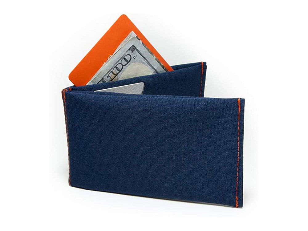 SlimFold Minimalist Wallet - RFID Option - Thin, Durable, and Waterproof Guaranteed - Made in USA - Nano Size