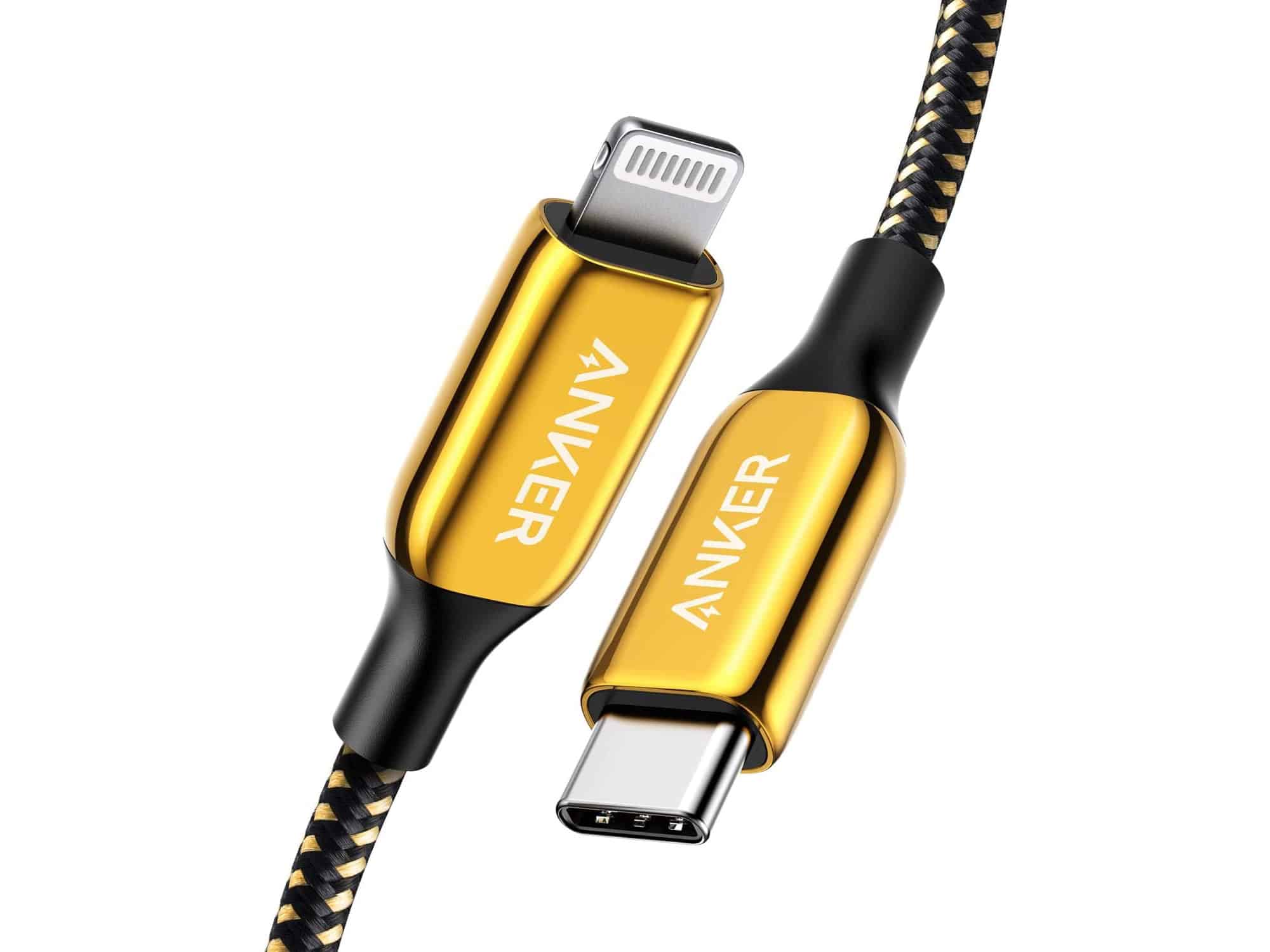 Anker 2020 Special Edition 24K Gold USB C to Lightning Cable