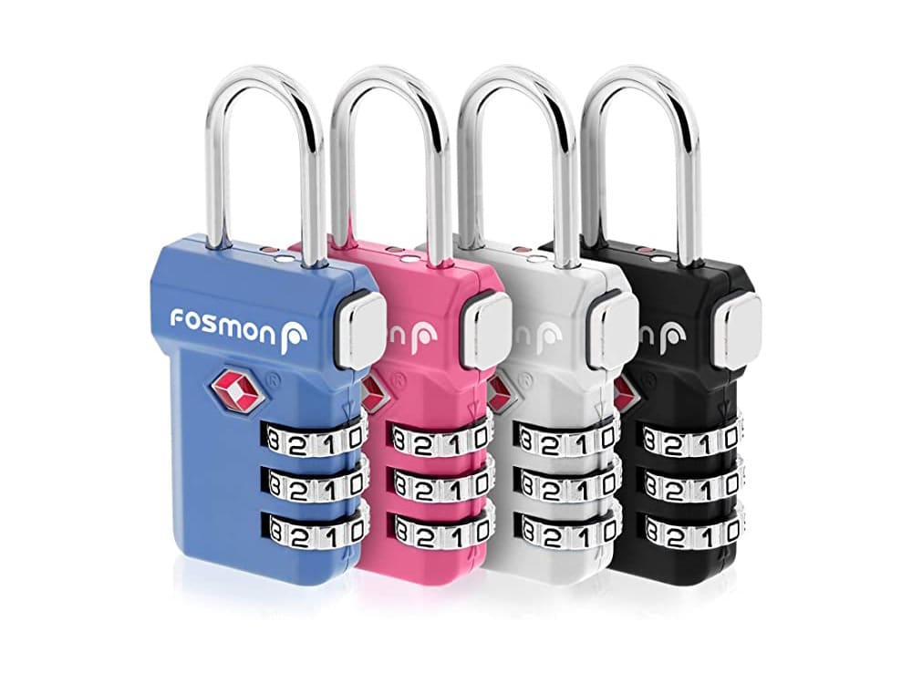 Fosmon TSA Approved Luggage Locks