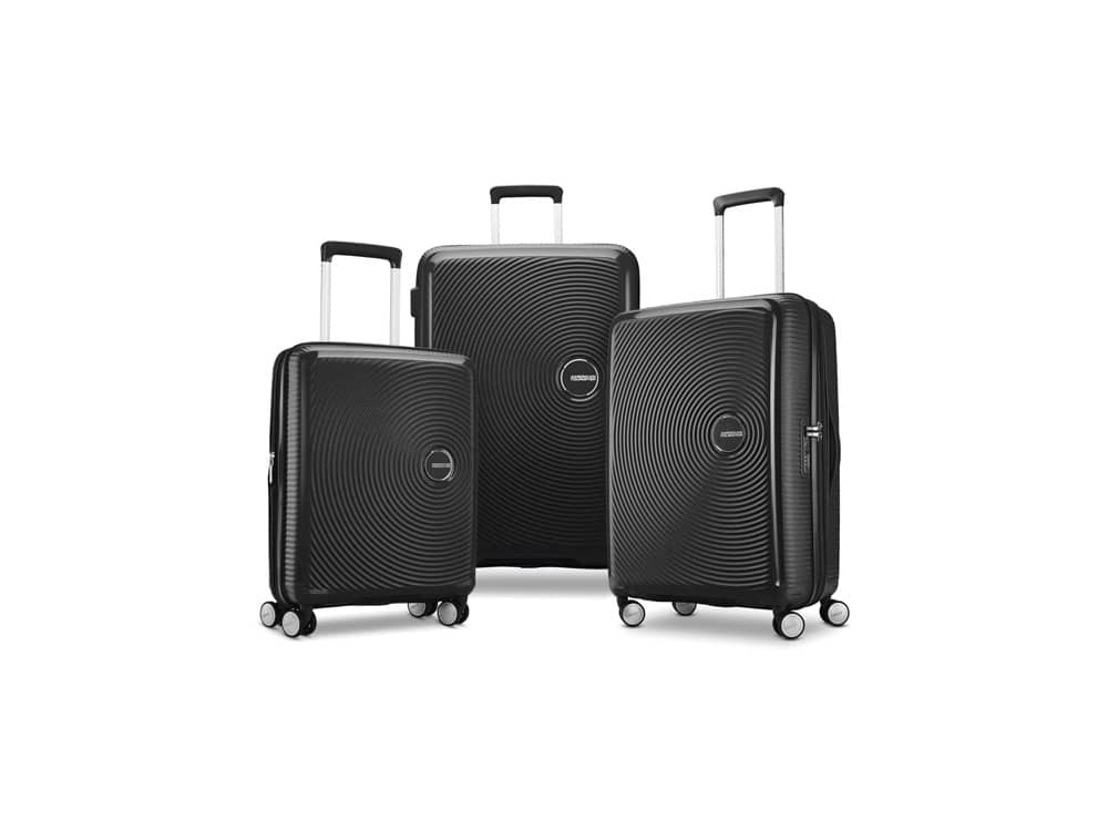 American Tourister Curio Hardside Luggage with Spinner Wheels