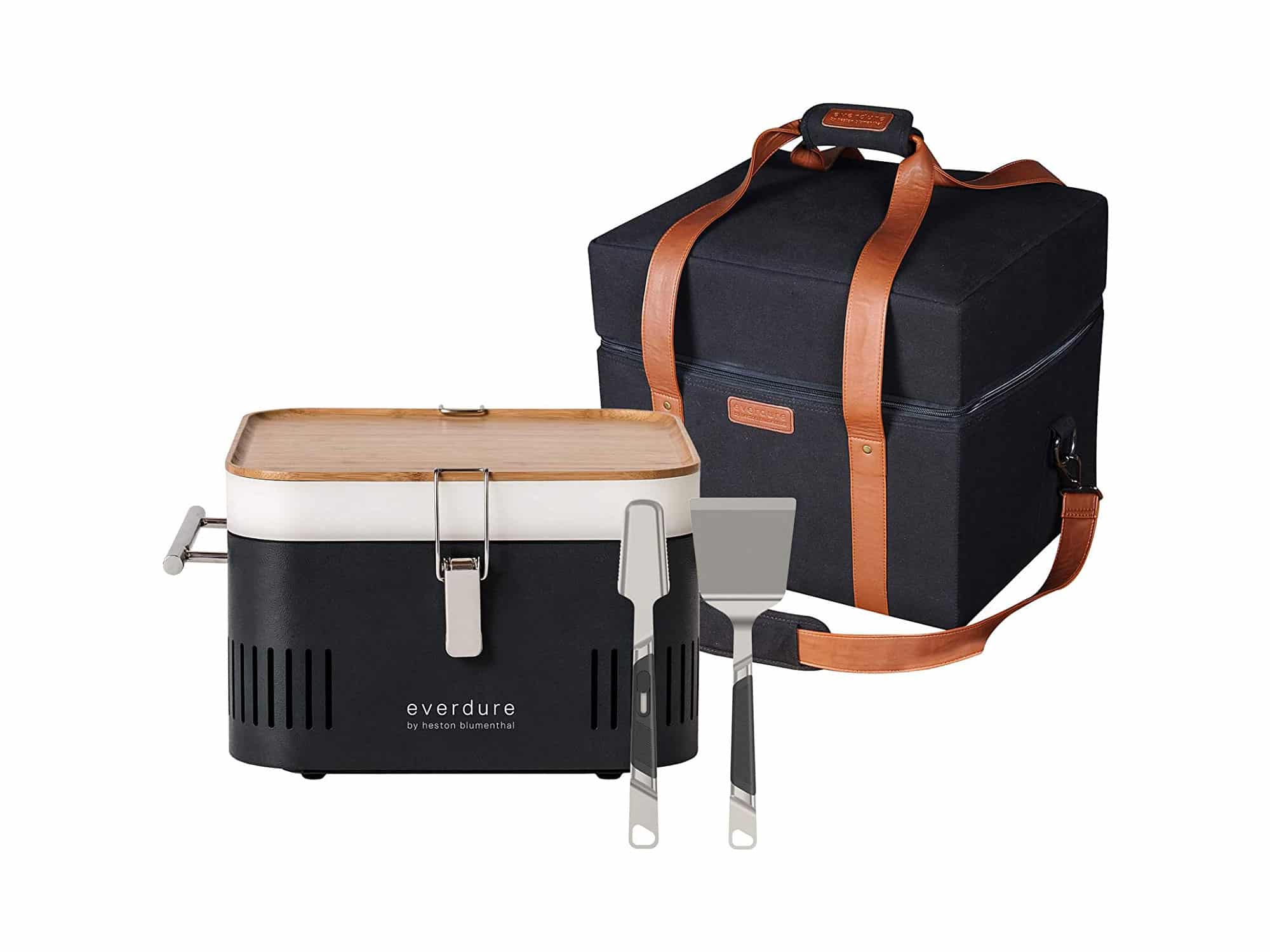 Everdure by Heston Blumenthal Cube Portable Charcoal Grill with Travel Bag