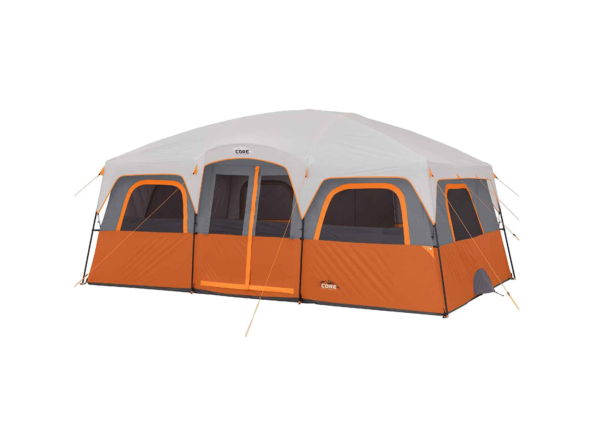 CORE 12 Person Extra Large Straight Wall Cabin Tent