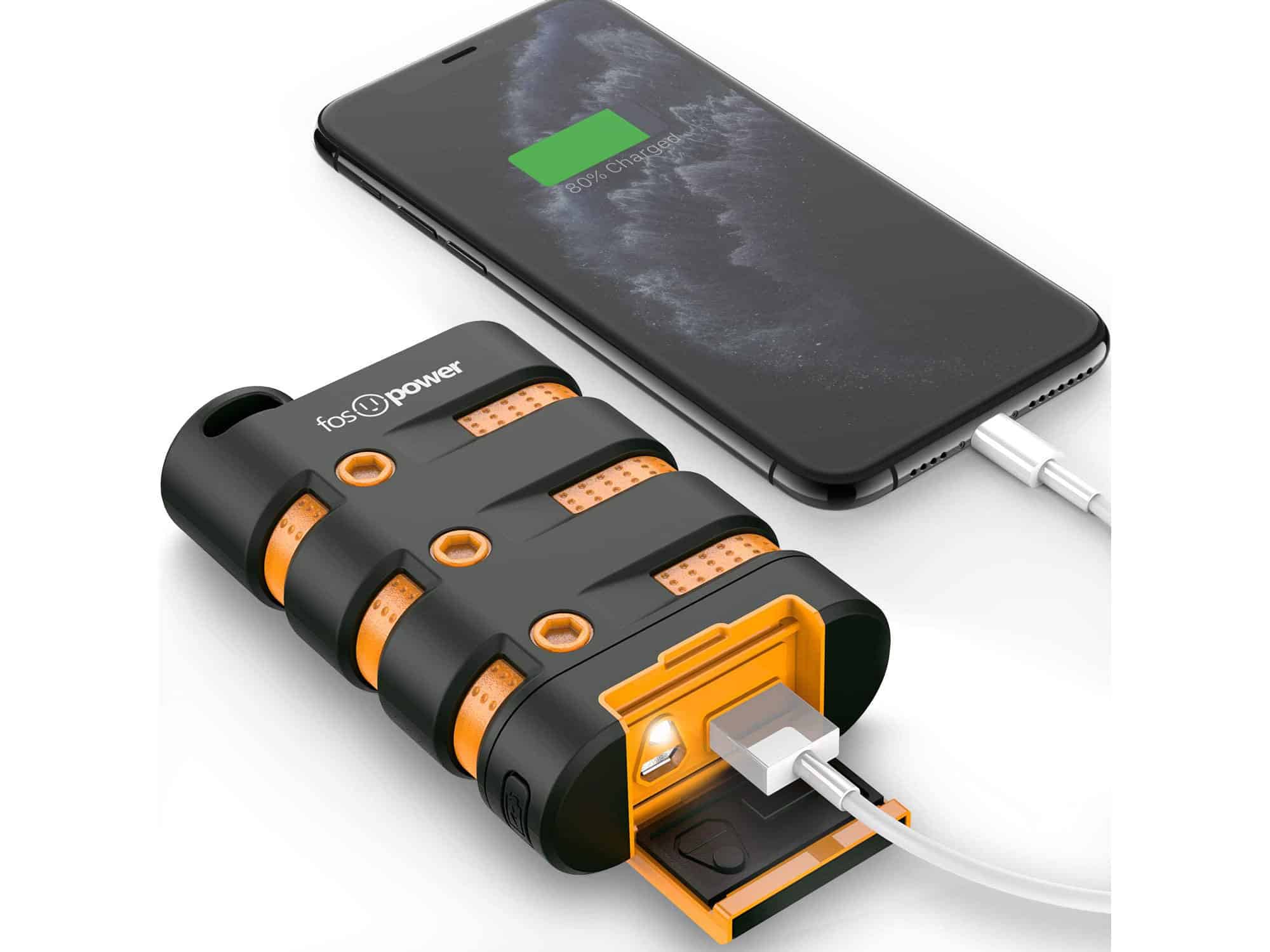 FosPower PowerActive 10200 mAh Power Bank