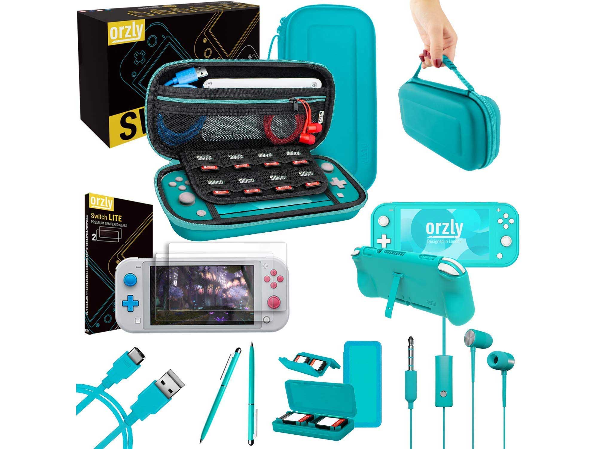 Orzly Switch Lite Accessories Bundle