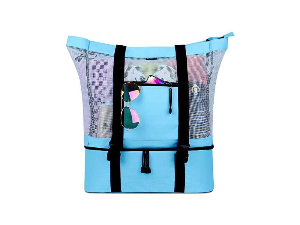 FITFORT Mesh Beach Bag