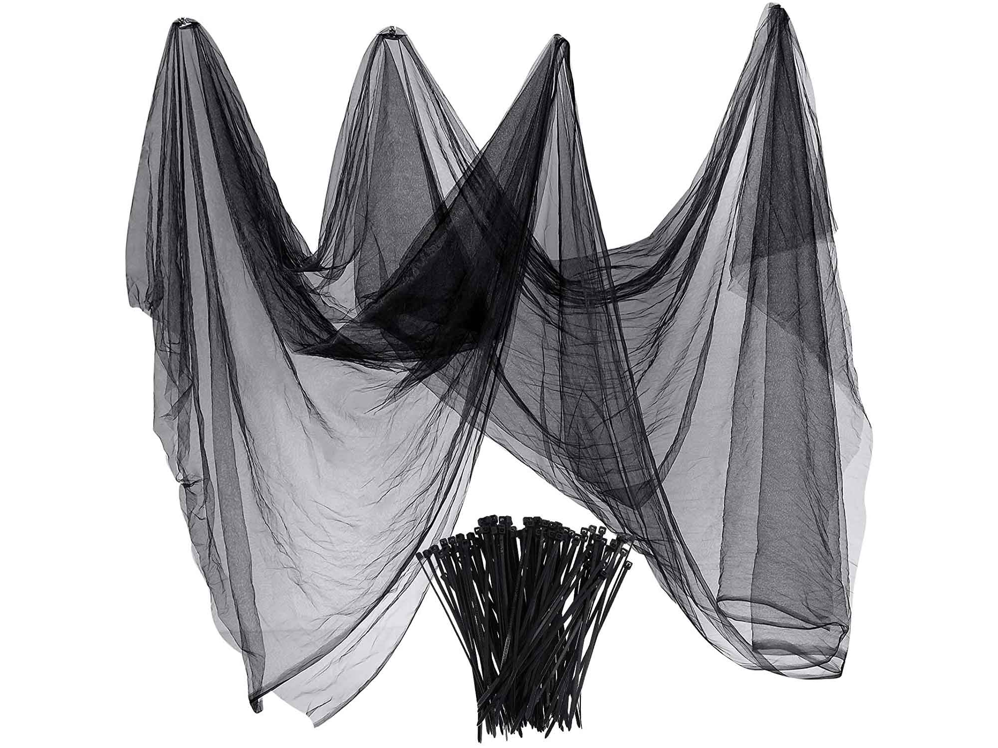 Zonon Bug Insect Mosquito Fly Bird Net Barrier Hunting Blind Plant Protecting Garden Netting (3 m x 10 m, Black)