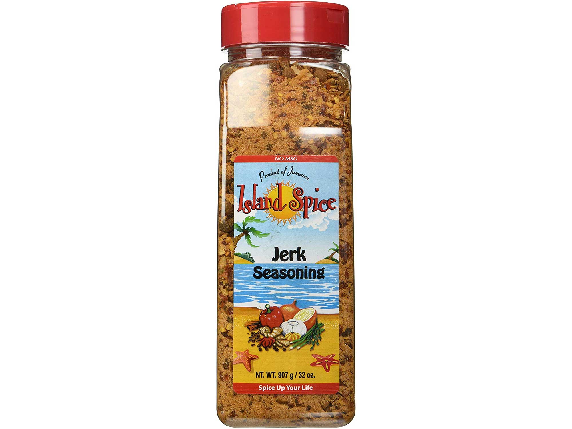 Island Spice Jerk Seasoning Product of Jamaica, Restaurant Size, 32 oz