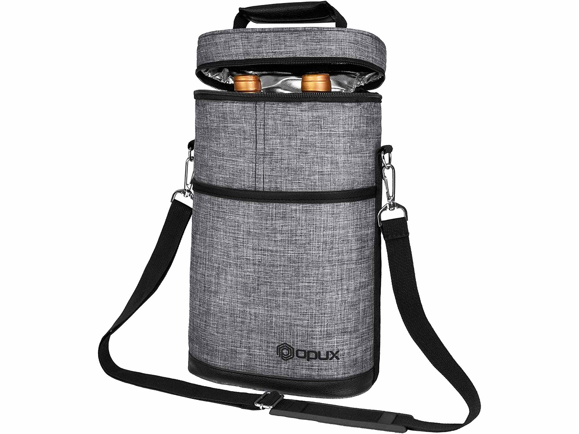 OPUX 2 Bottle Wine Tote Carrier