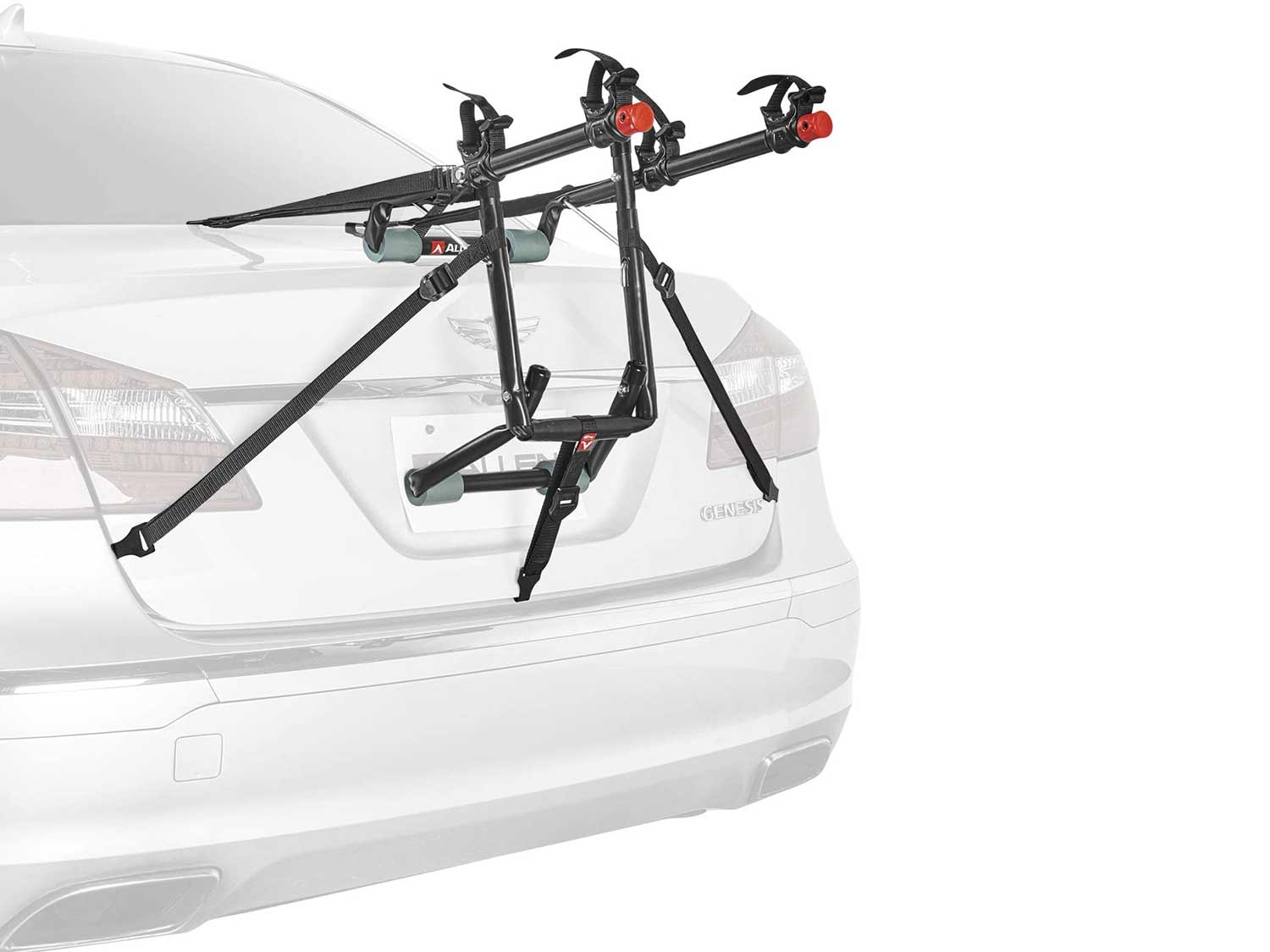 Allen Sports Deluxe 2-Bike Trunk Mount Rack, Model 102DN-R