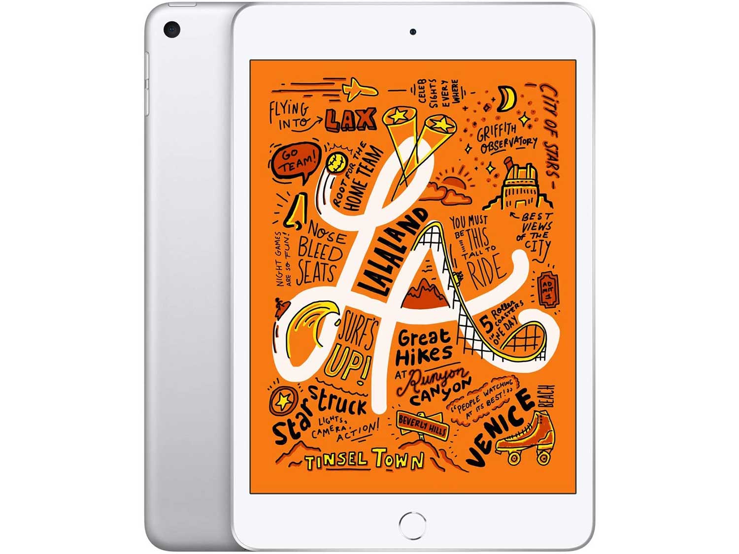 Apple iPad mini (Wi-Fi, 64GB) - Silver (Latest Model)
