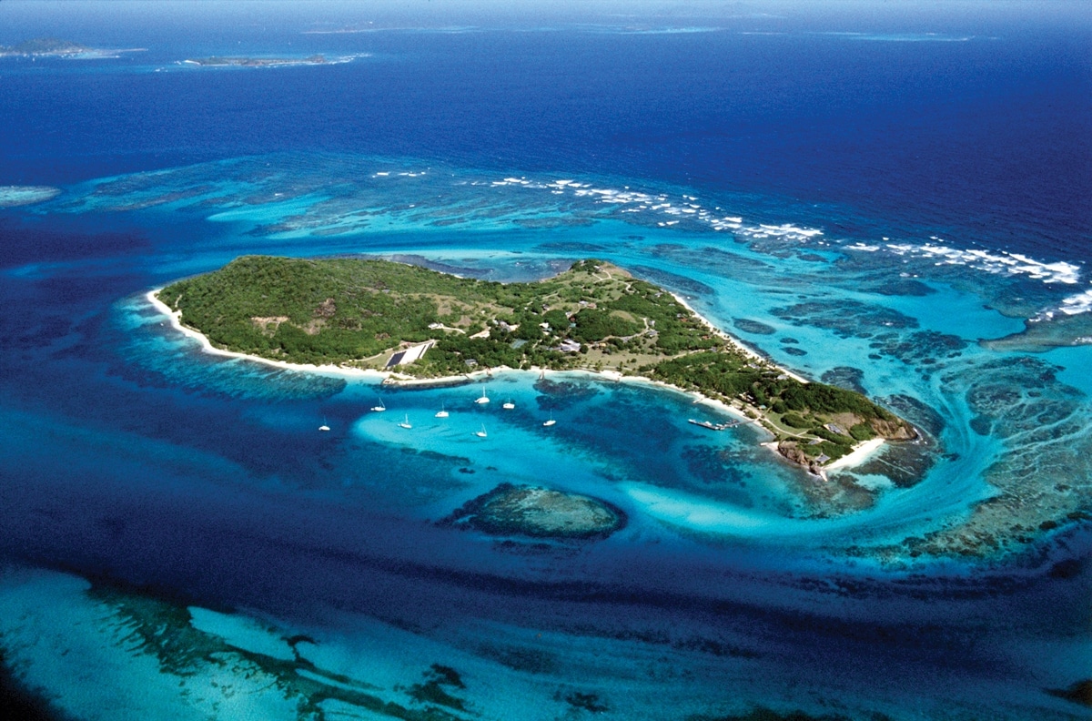 Petit St. Vincent aerial view