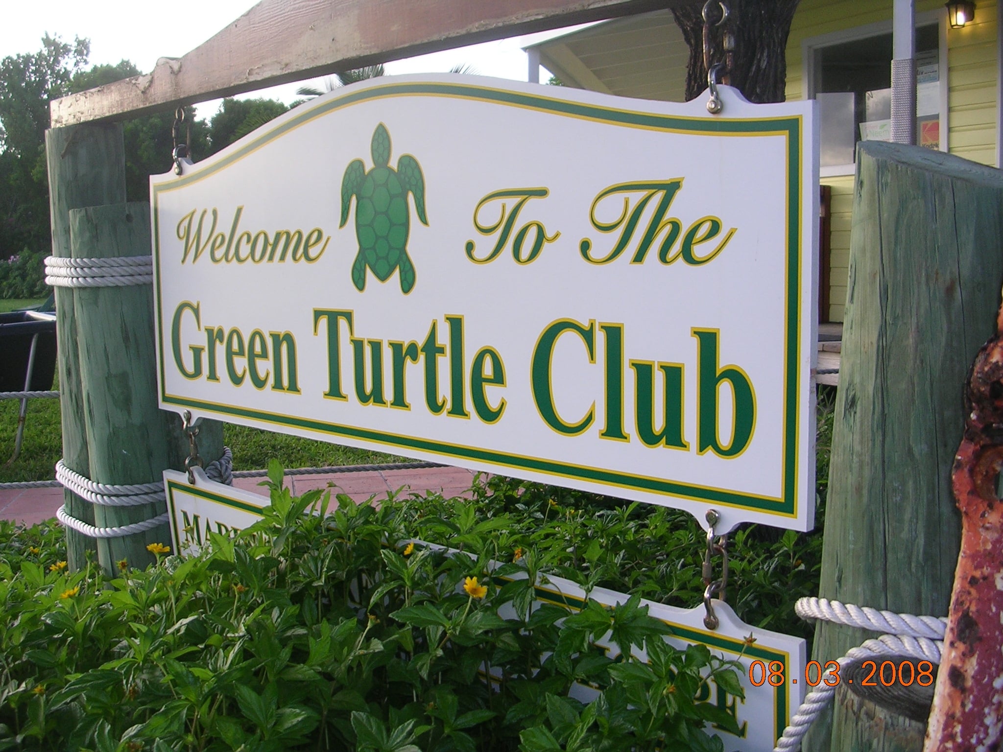 Green Turtle Club welcome