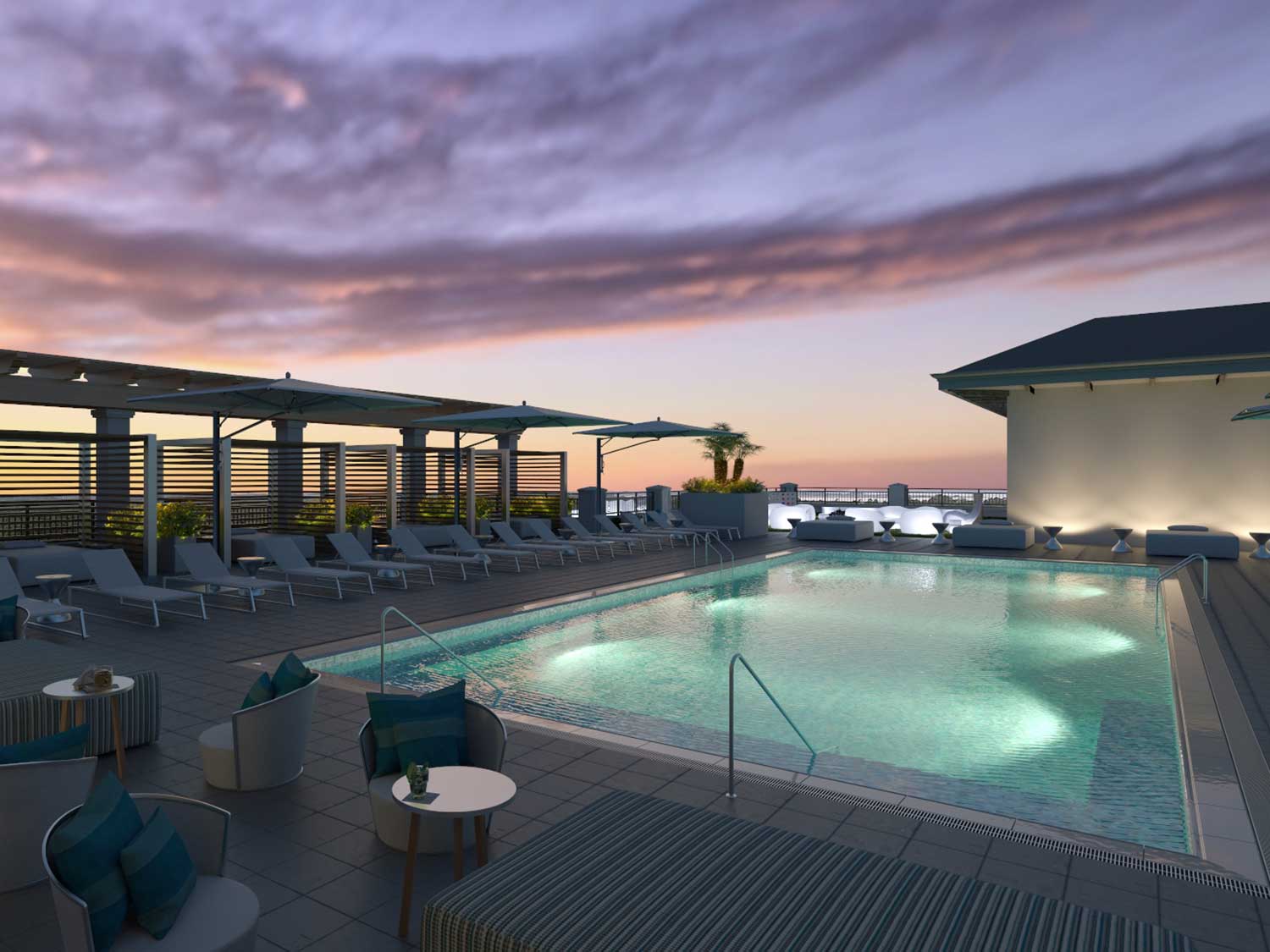 Hotel Effie has an incredible rooftop pool