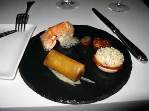 Lobster appetizer at Silfur.