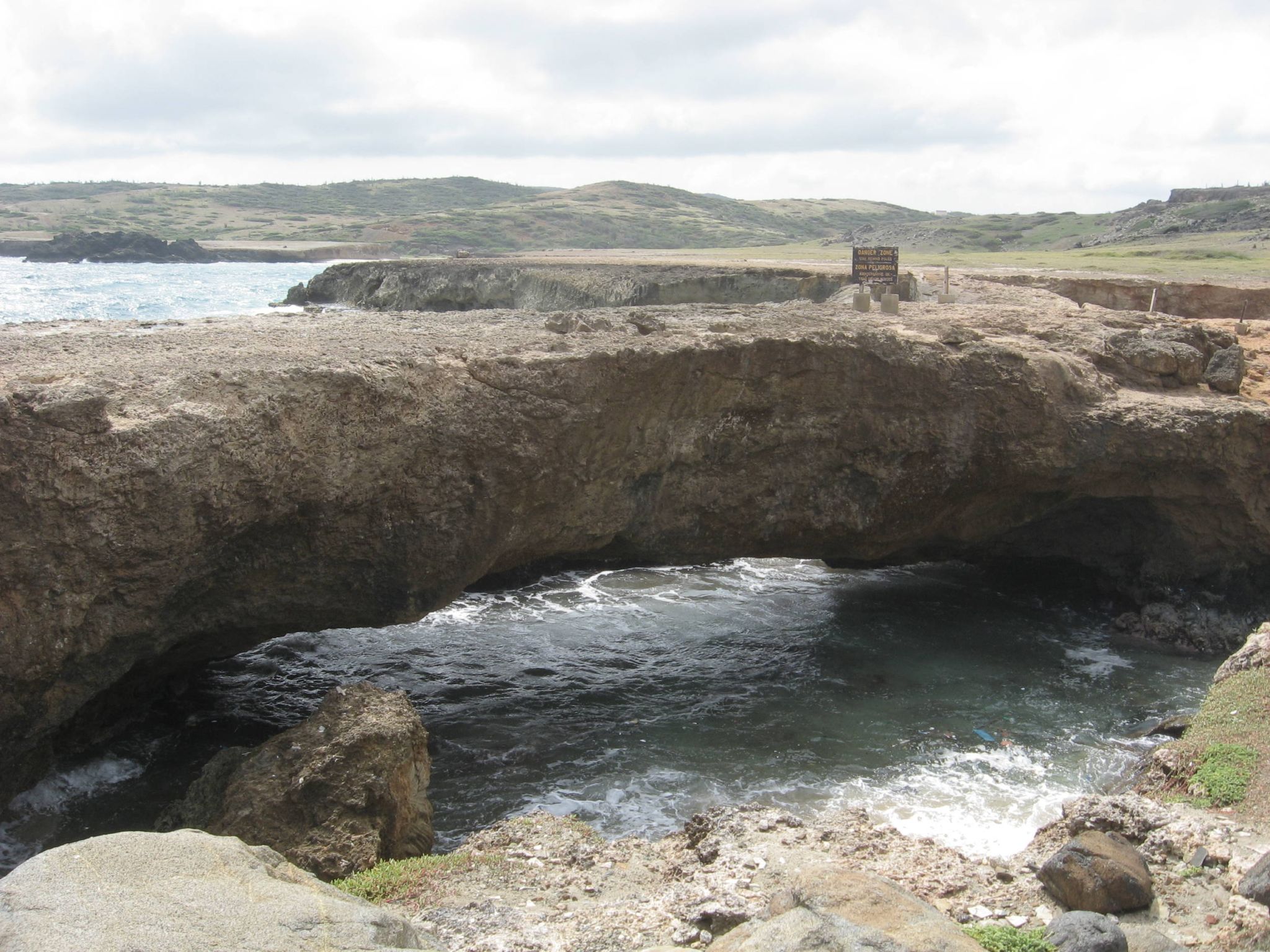 Aruba Baby Bridge at Natural Bridge Ruins