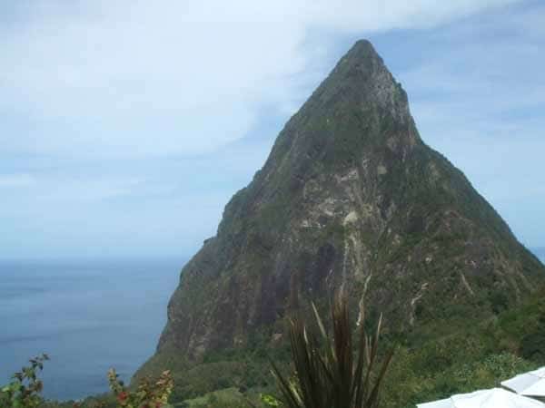 Petite Piton from Ladera