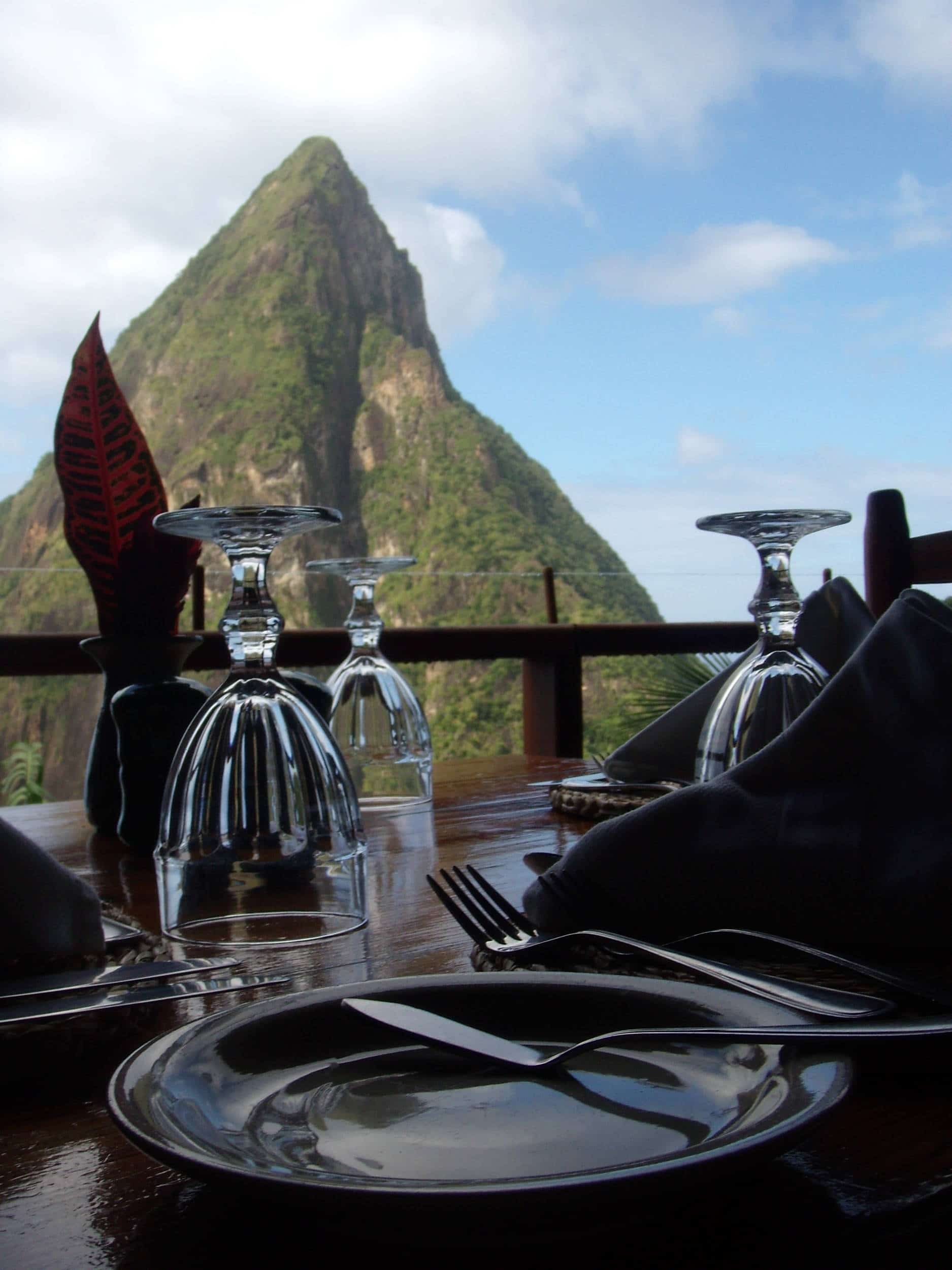 View from Dasheene's, the restaurant at the Ladera Resort