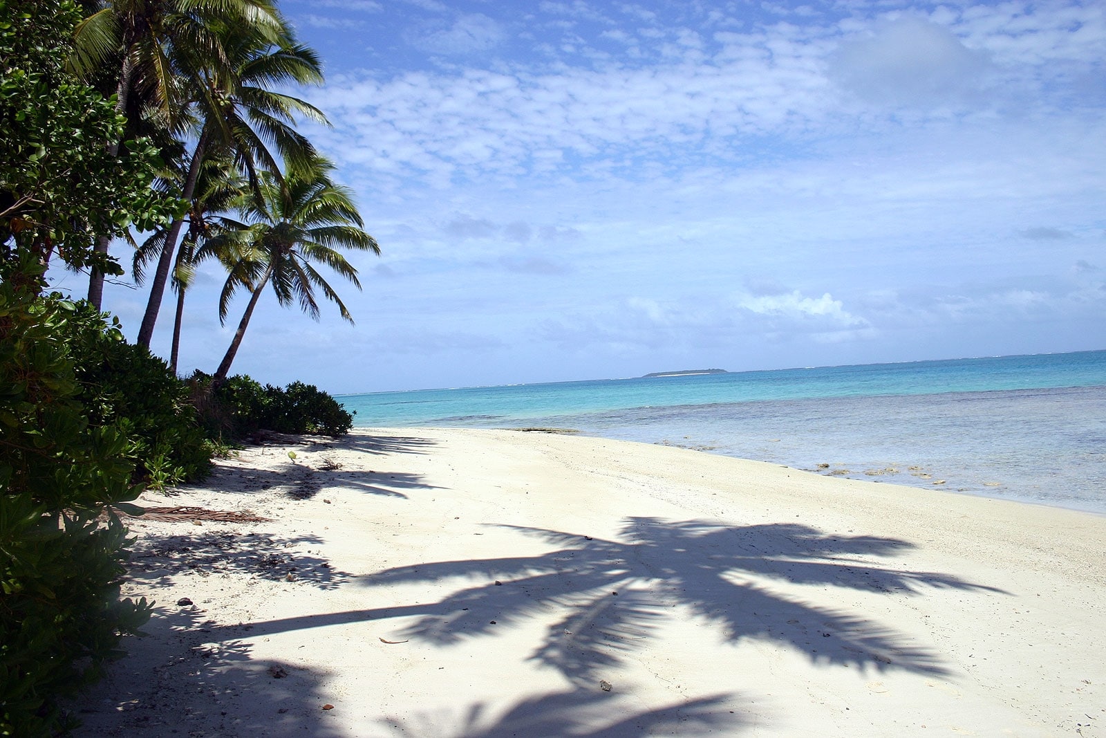 Beach on Ovalau Island, Tonga