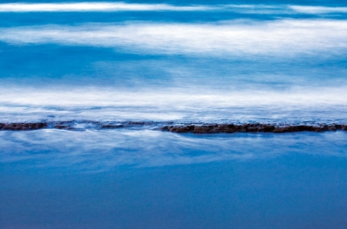 "Time" - A shoreline from Cabarete Bay.