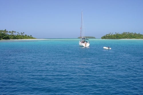 Tonga islands sailing