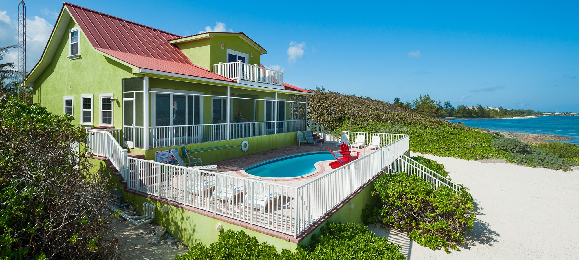 Sleek condos, beachfront houses and more wish-list-worthy digs on Grand Cayman.