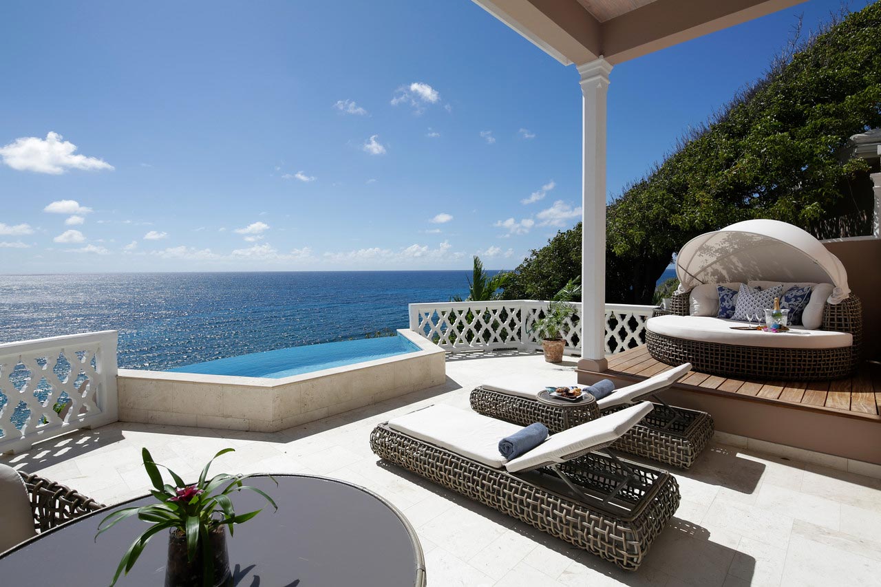 Antigua All-Inclusive Resort: Curtain Bluff's Terrace Suite