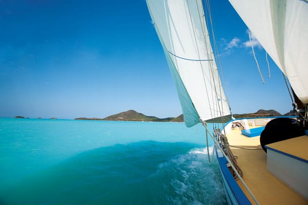 secret caribbean island- antigua sailing