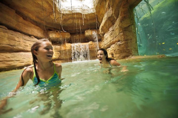 atlantis abyss cenote water slide