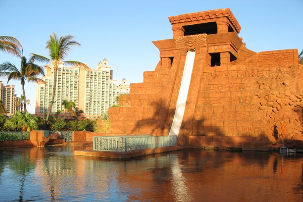 atlantis aquaventure leap of faith water slide