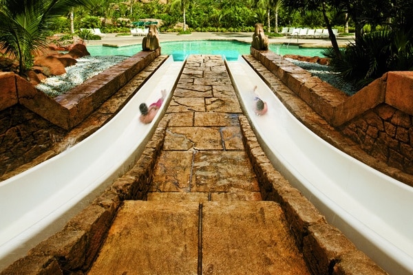 atlantis challenger water slide