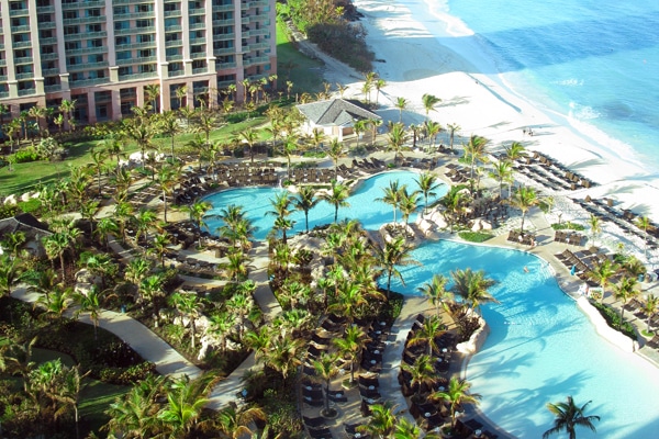 atlantis paradise island bahamas the reef pool view